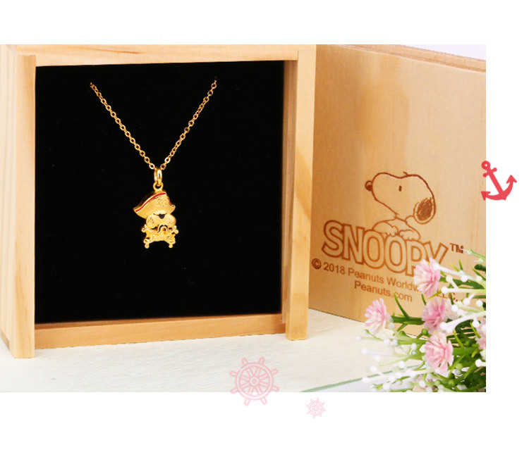 史努比SNOOPY-木製首飾盒