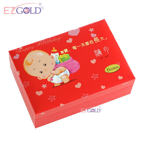 EZGOLD♥音樂小神童♥彌月金飾音樂禮盒 (0.70錢)