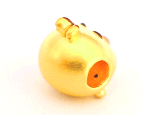 迪士尼系列金飾-TSUM TSUM造型黃金手鍊-雪寶款