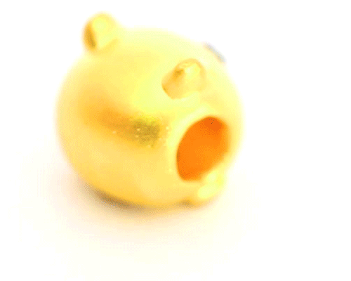 迪士尼系列金飾-TSUM TSUM造型黃金手鍊-大眼怪款