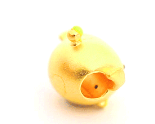 迪士尼系列金飾-TSUM TSUM造型黃金手鍊-三眼怪款