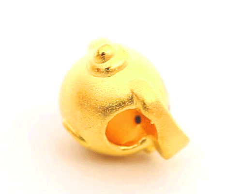 迪士尼系列金飾-TSUM TSUM造型黃金手鍊-小飛象款