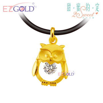 甜蜜約定金飾 ♥啾幸福♥ 黃金墜飾