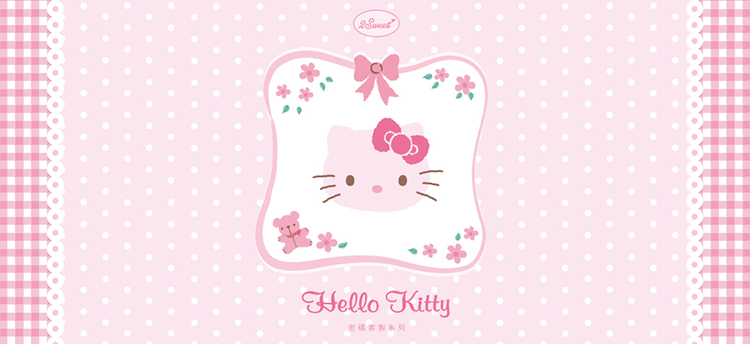 Hello Kitty凱蒂貓-親密玩伴-刻字銀飾項鍊(兒童/成人)