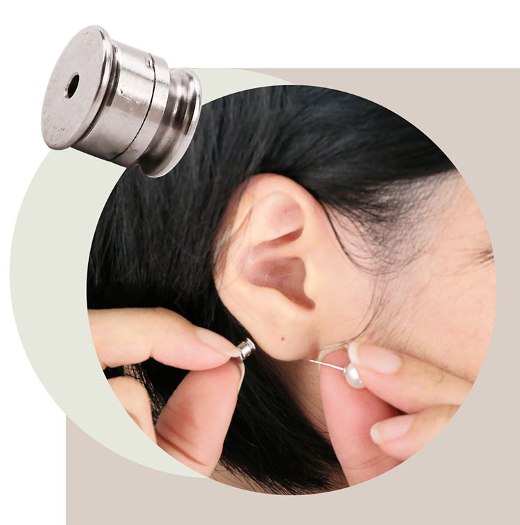 耳針式耳環專用耳扣