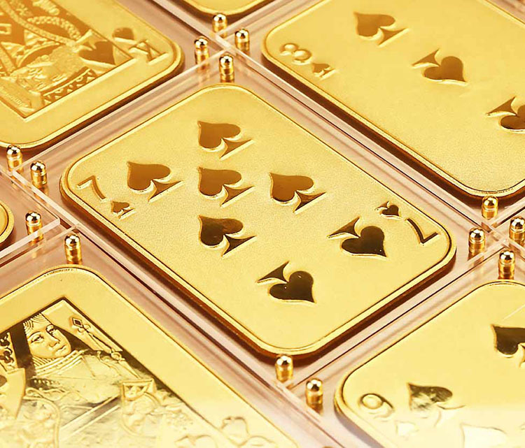 最受歡迎尾牙抽獎禮物黃金撲克牌