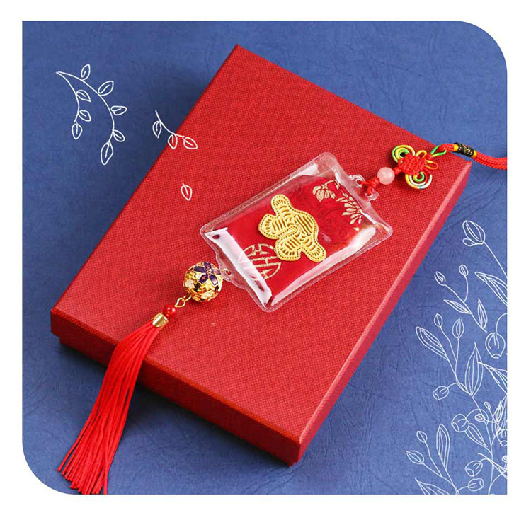 汽車平安吊飾,虎爺黃金御守