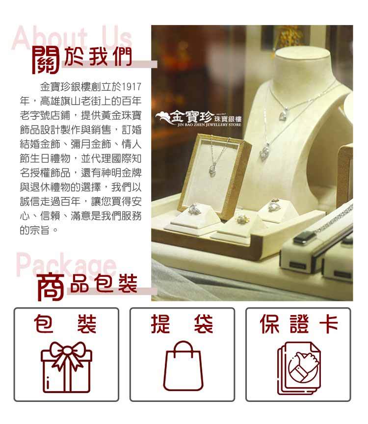 黃金包裝資訊