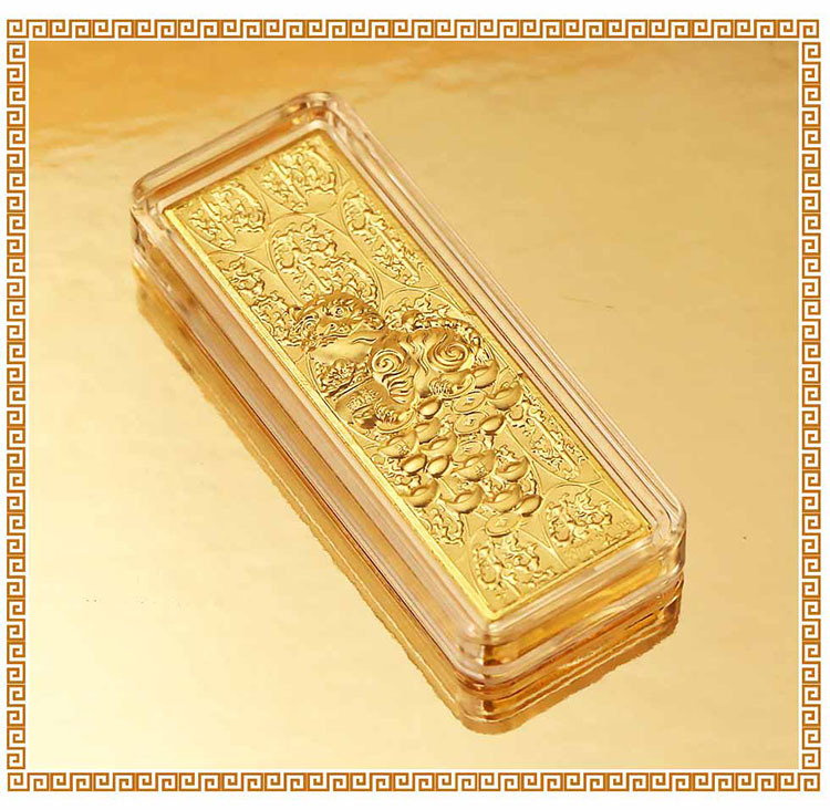 虎爺純金金條
