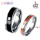 d2鋼飾♥愛戀夢境♥鋼飾戒指(一對)